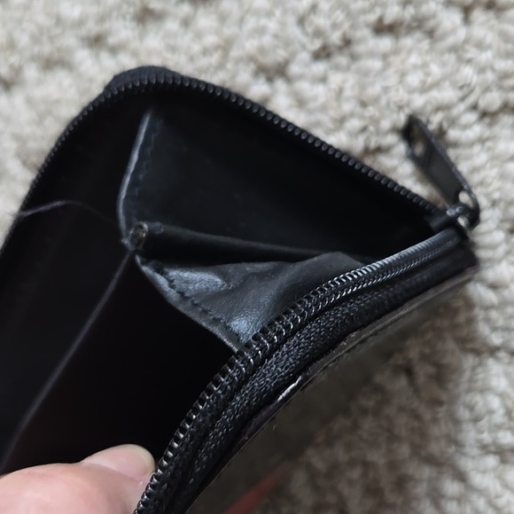 Small Leather Owl Zipper Wallet - Picture 4 of 4